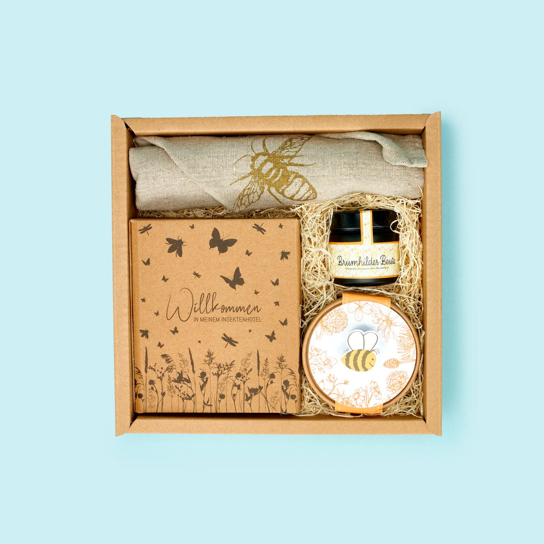 Die Wildbienen-Geschenkbox - Ein Herz für Bienen, Dein Geschenk für Bienenfreunde!