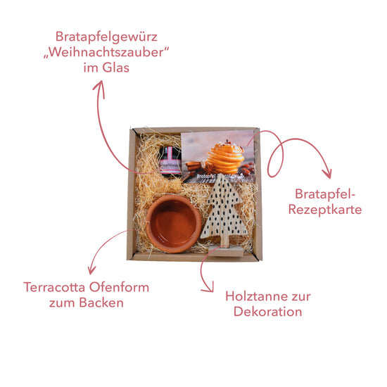 DIY Bratapfel Geschenk Box