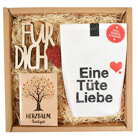 Geschenkbox voller Liebe- Liebesgeschenke für Herzensmenschen